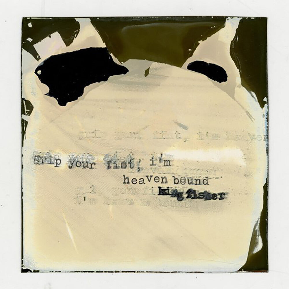 the album cover for Racing Mount Pleasant - Grip Your Fist, I'm Heaven Bound [White]