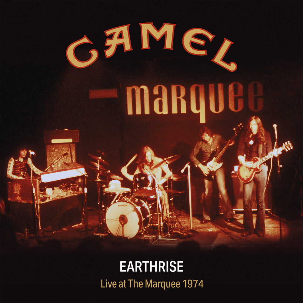 the album cover for Camel - Earthrise - Live At The Marquee 1974 (Uk)
