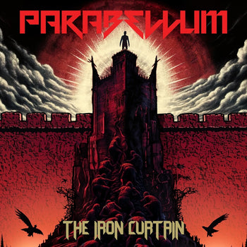 the album cover for Parabellum - Iron Curtain