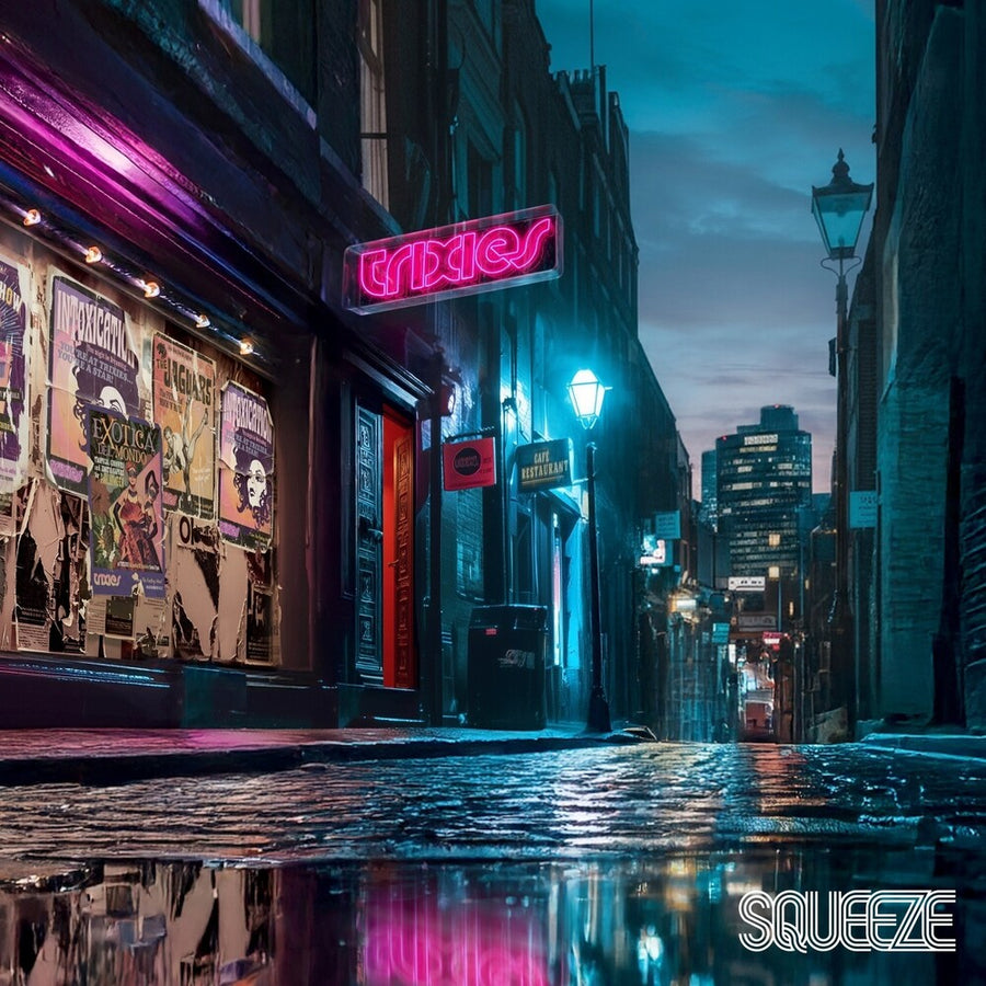 the album cover for Squeeze - Trixies [Deluxe 2 CD/Blu-ray Audio]