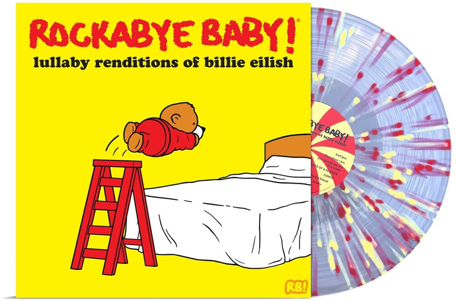 the album cover for Rockabye Baby! - Lullaby Renditions Of Billie Eilish