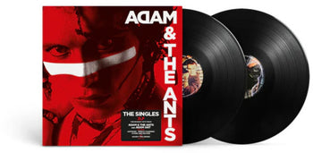 the album cover for Adam & The Ants - Singles