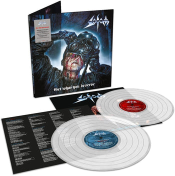 the album cover for Sodom - Get What You Deserve - Expanded Edition [Milky Clear]