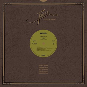 the album cover for Faces - Long Player (Syeor26)