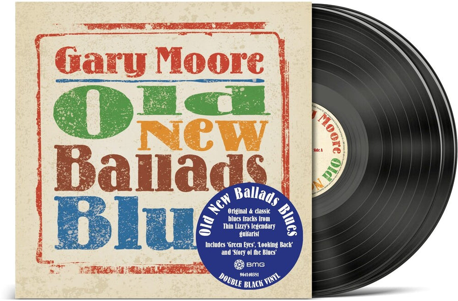the album cover for Gary Moore - Old New Ballads Blues