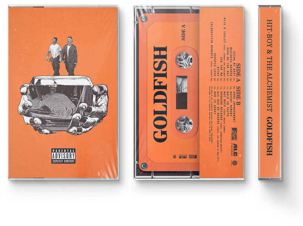 the album cover for Hit-Boy & The Alchemist - Goldfish