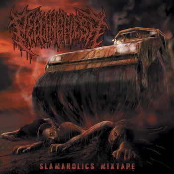 the album cover for Peelingflesh - Slamaholics Mixtape