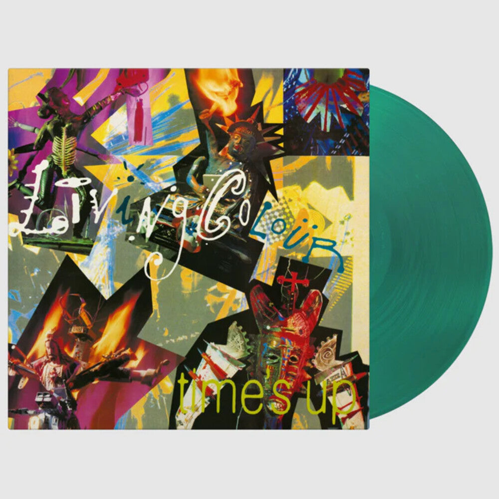 the album cover for Living Colour - Time's Up [Green 180 Gram]