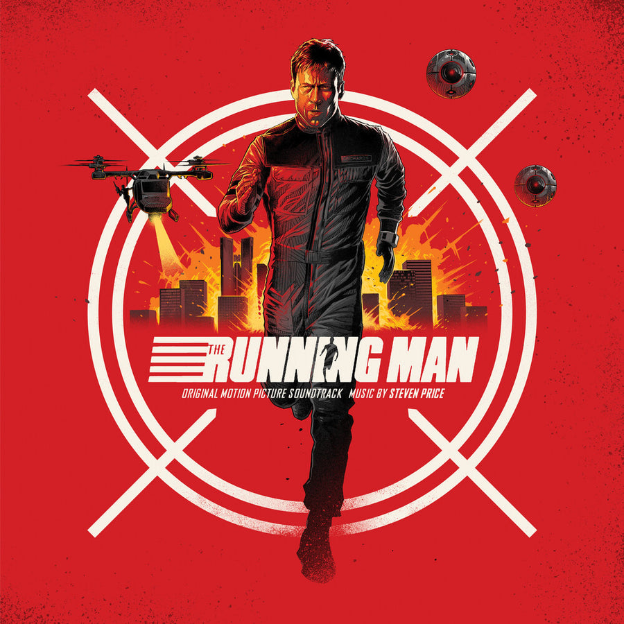 the album cover for Steven Price  / Running Man - O.S.T. - Steven Price  / Running Man - O.S.T. [Gray]