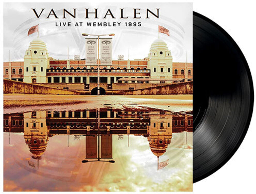 the album cover for Van Halen - Live At Wembley 1995