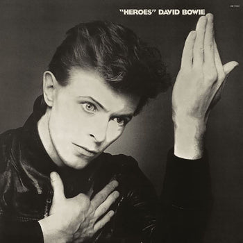 the album cover for David Bowie - Heroes [Remastered] (Uk)