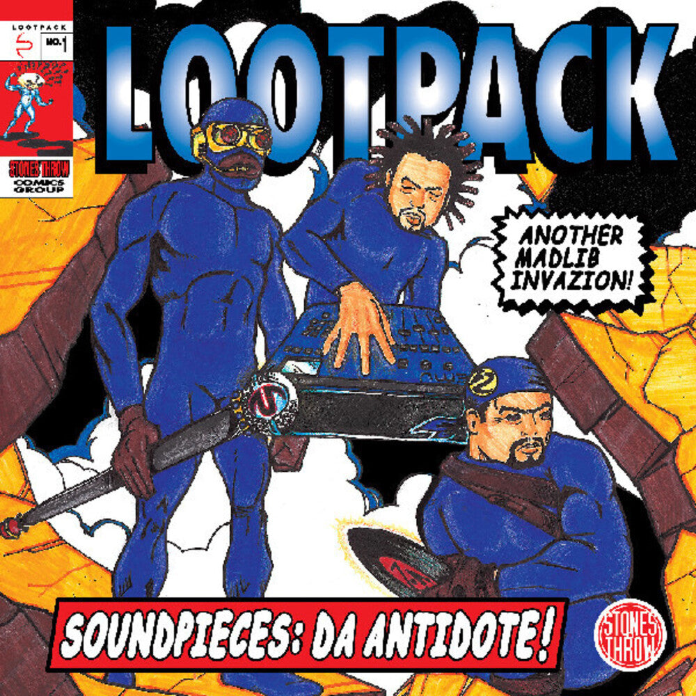 the album cover for Lootpack - Soundpieces: Da Antidote [Colored Vinyl]