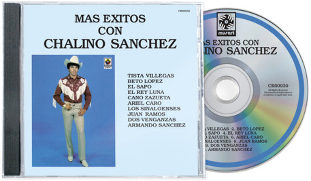 the album cover for Chalino Sanchez - Mas Exitos con Chalino Sanchez -  [CD]