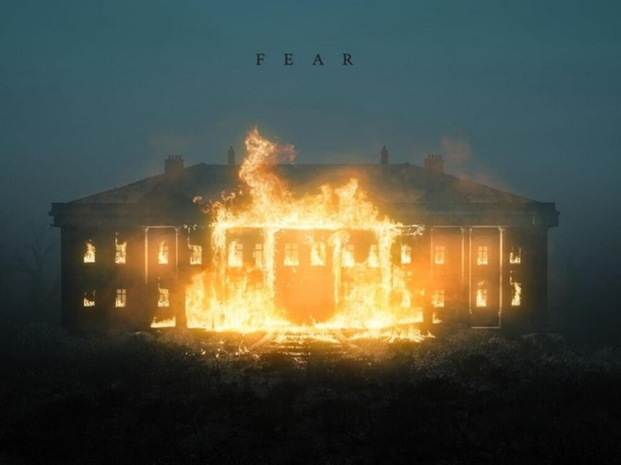 the album cover for NF - Fear