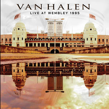 the album cover for Van Halen - Live At Wembley 1995