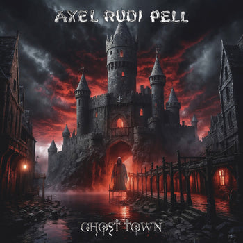 the album cover for Axel Pell  Rudi - Ghost Town