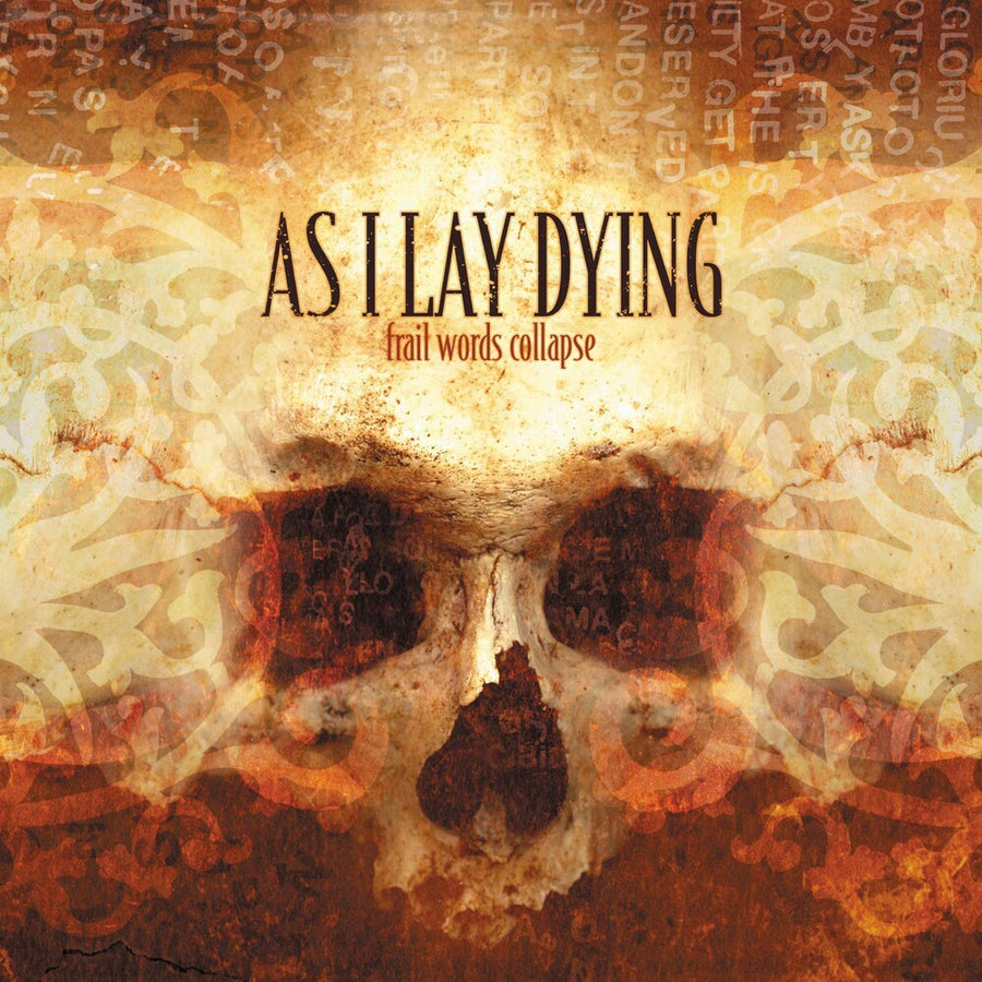 the album cover for As I Lay Dying - Frail Words Collapse