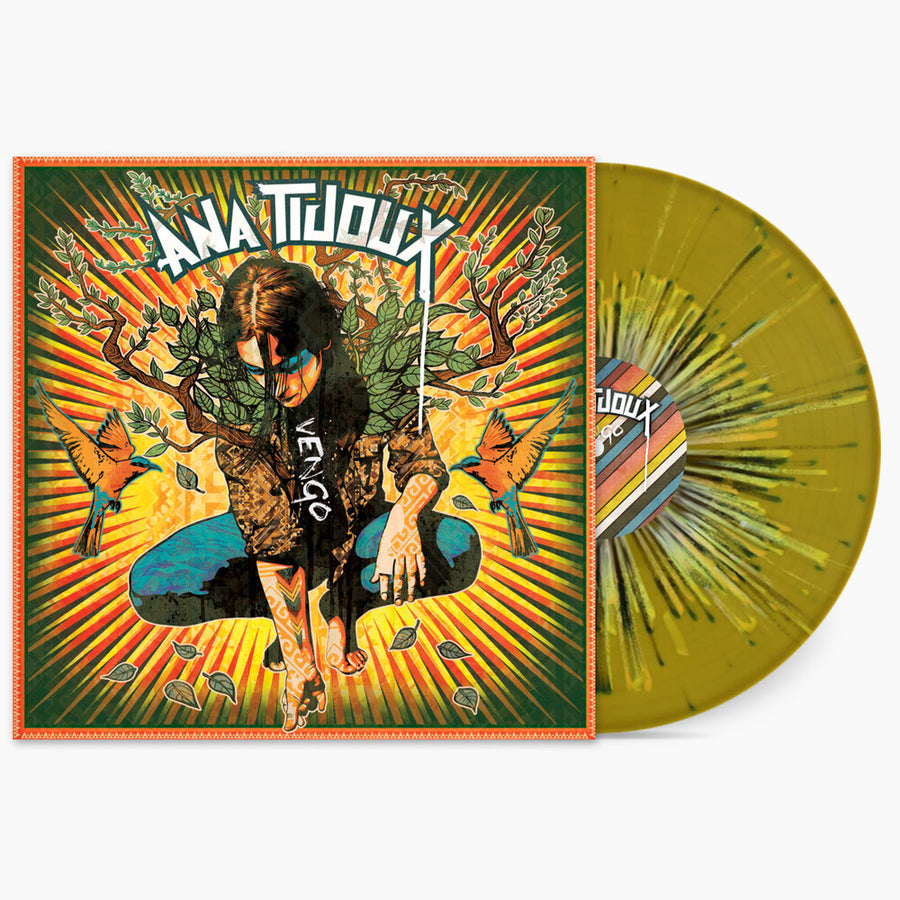 the album cover for Ana Tijoux - Vengo [Olive Splatter]
