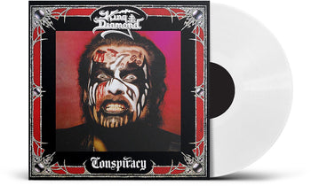 the album cover for King Diamond - Conspiracy - Uk Exclusive White Vinyl [Colored Vinyl] (Wht)