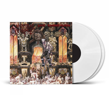 the album cover for Cannibal Corpse - Live Cannibalism - Uk Exclusive White Vinyl [Colored Vinyl]
