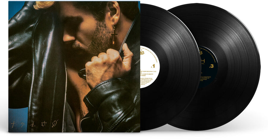 the album cover for George Michael - Faith [Deluxe 180 Gram]