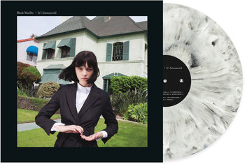 the album cover for Black Marble - It's Immaterial (10th Anniversary) [Black/White]