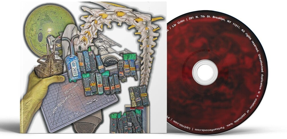 the album cover for Lip Critic - Theft World [softpak]