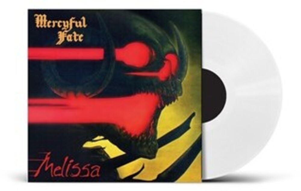 the album cover for Mercyful Fate - Melissa - Uk Exclusive White Vinyl [Colored Vinyl] (Wht)