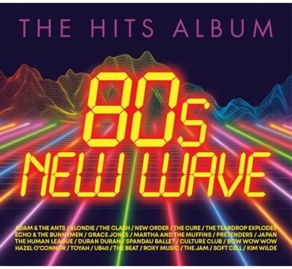 the album cover for Hits Album: 80's New Wave / Various (Uk) - Hits Album: 80's New Wave / Various (Uk)