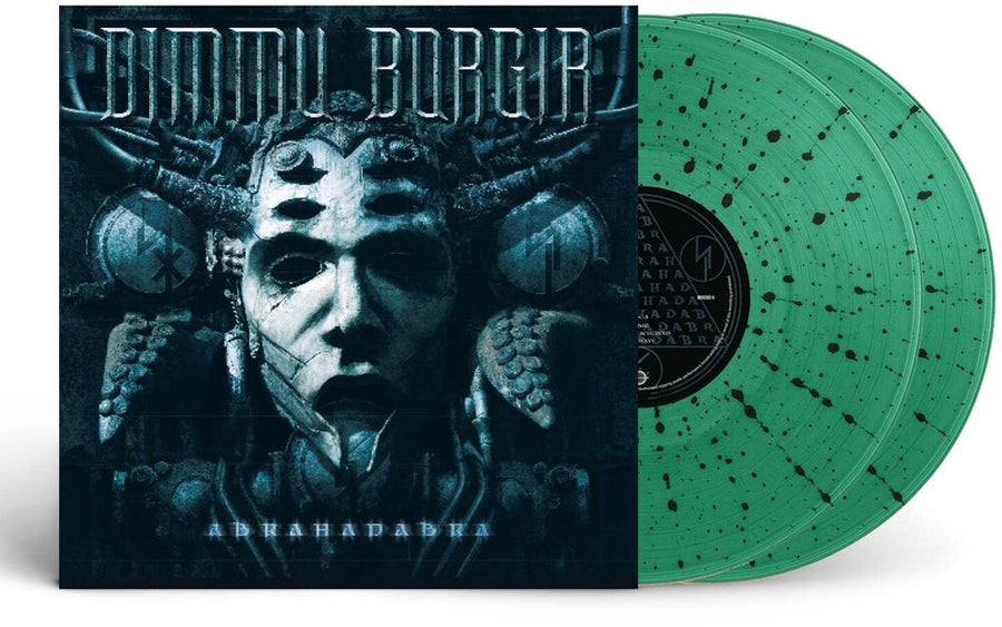the album cover for Dimmu Borgir - Abrahadabra [Coke With Black Splatter]