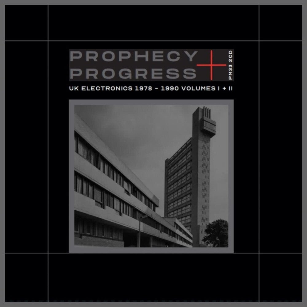 the album cover for Prophecy + Progress: Uk Electronics 1978-90 I+Ii - Prophecy + Progress: Uk Electronics 1978-90 I+Ii