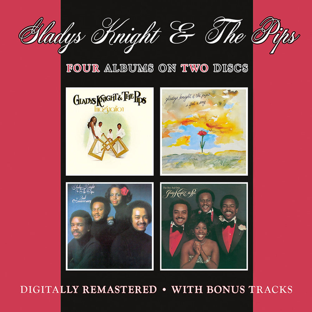 the album cover for Gladys Knight  & The Pips - Imagination / I Feel A Song / 2nd Anniversary (Uk)