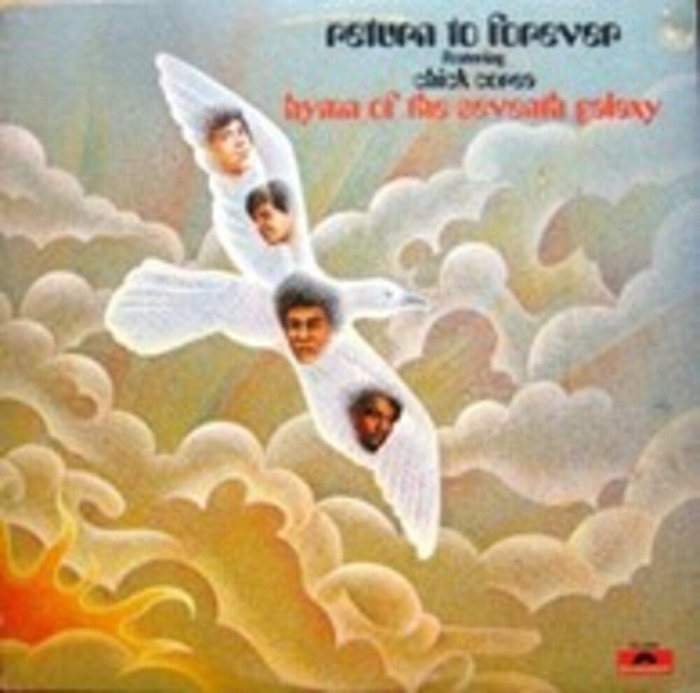 the album cover for Return To Forever - Hymn Of The Seventh Galaxy (Uk)