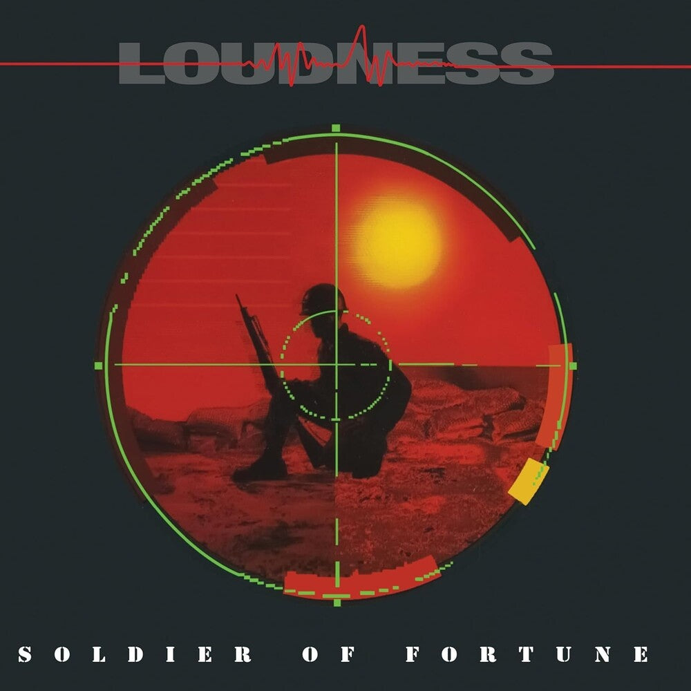 the album cover for Loudness - Soldier Of Fortune (Hol)
