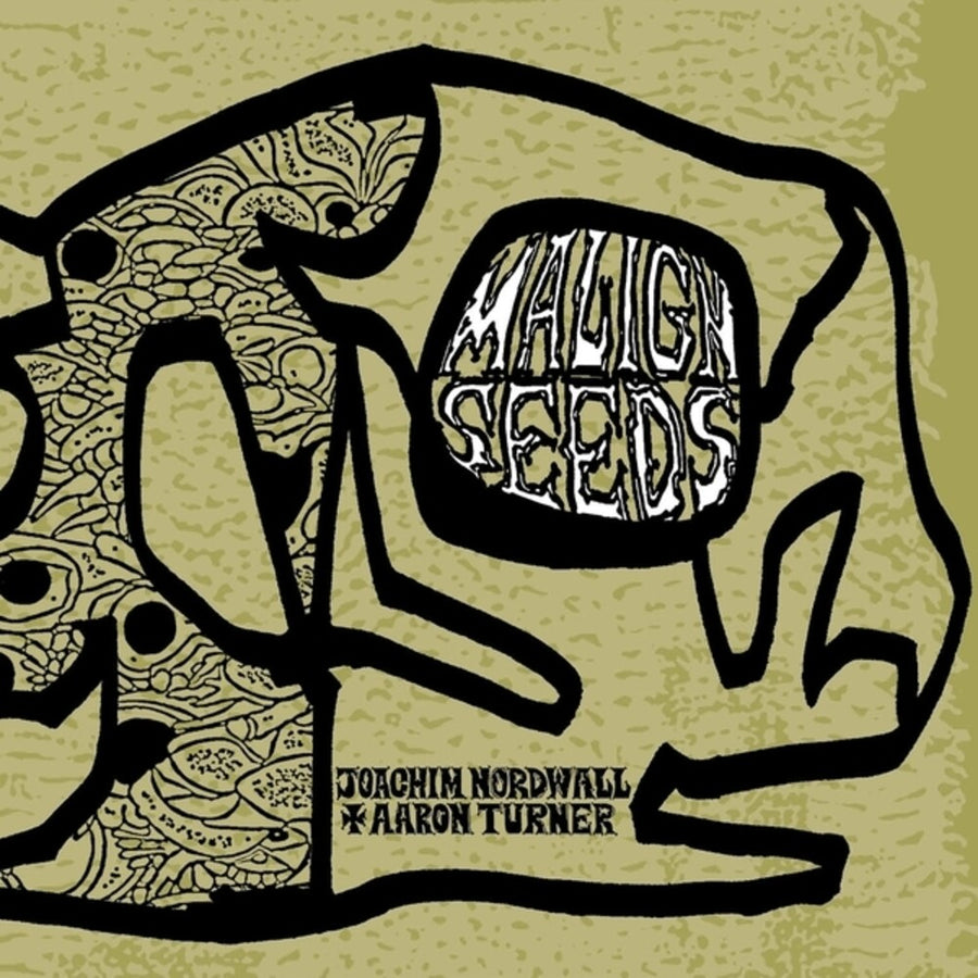 the album cover for Joachim Nordwall  / Turner,Aaron - Malign Seeds