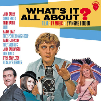 the album cover for What's It All About: Film & Tv Music From Swinging - What's It All About: Film & Tv Music From Swinging