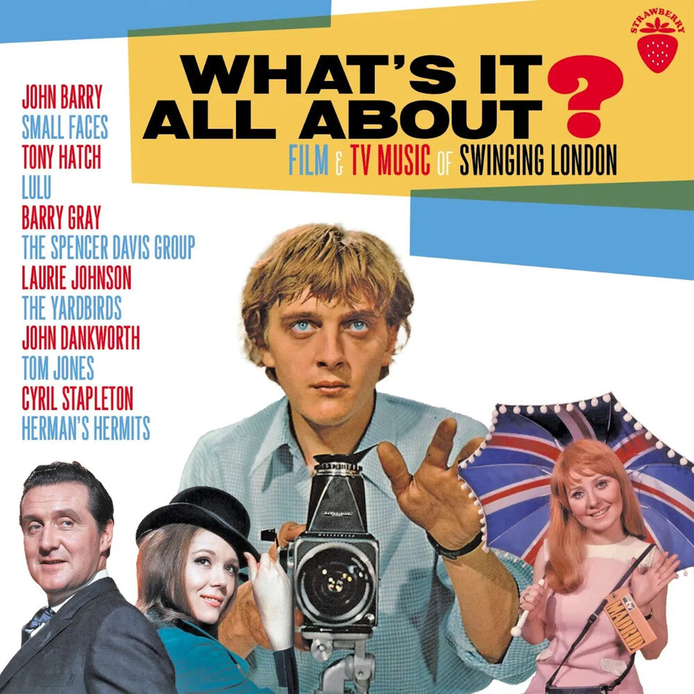 the album cover for What's It All About: Film & Tv Music From Swinging - What's It All About: Film & Tv Music From Swinging