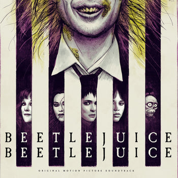 the album cover for Beetlejuice Beetlejuice - O.S.T. (Colv) (Grn) - Beetlejuice Beetlejuice - O.S.T. [Colored Vinyl] (Grn)