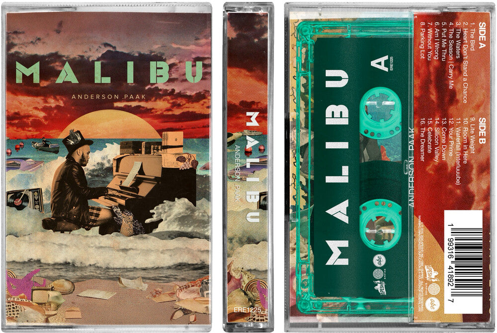 the album cover for Anderson .Paak - Malibu - 10 Year Anniversary