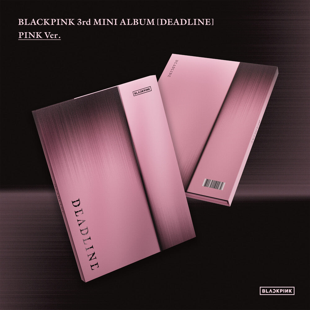 the album cover for BLACKPINK - 3rd Mini Album [Deadline] Pink Version (Phob)
