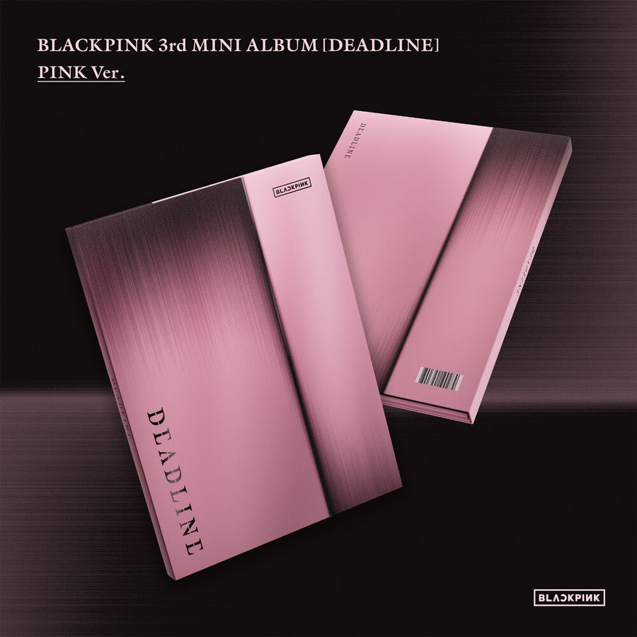 the album cover for BLACKPINK - 3rd Mini Album [Deadline] Pink Version (Phob)