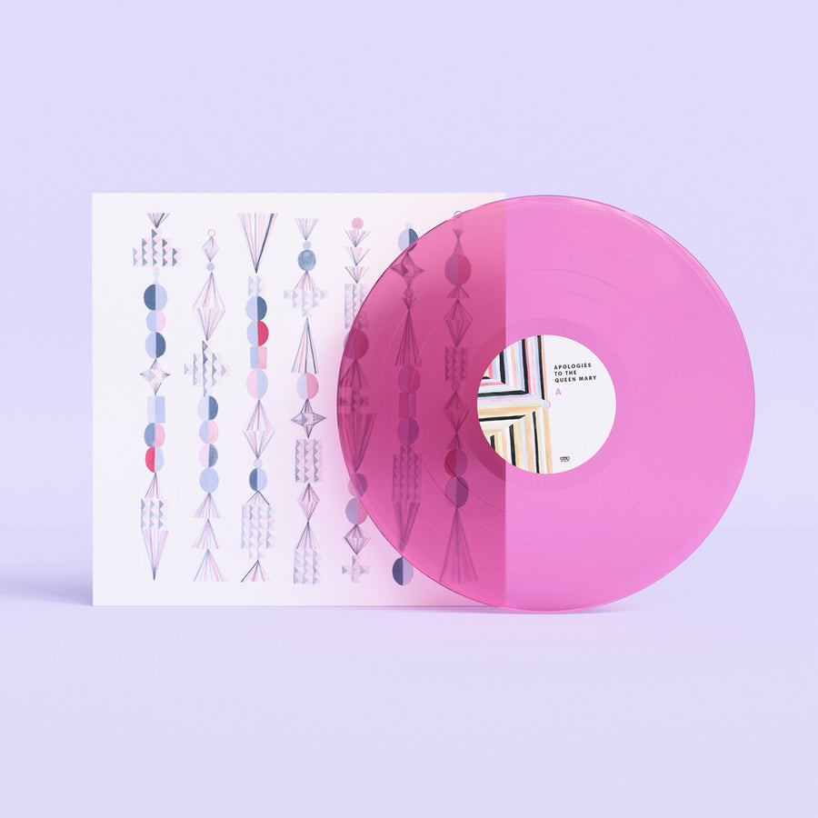 the album cover for Wolf Parade - Apologies To The Queen Mary [Colored Vinyl]