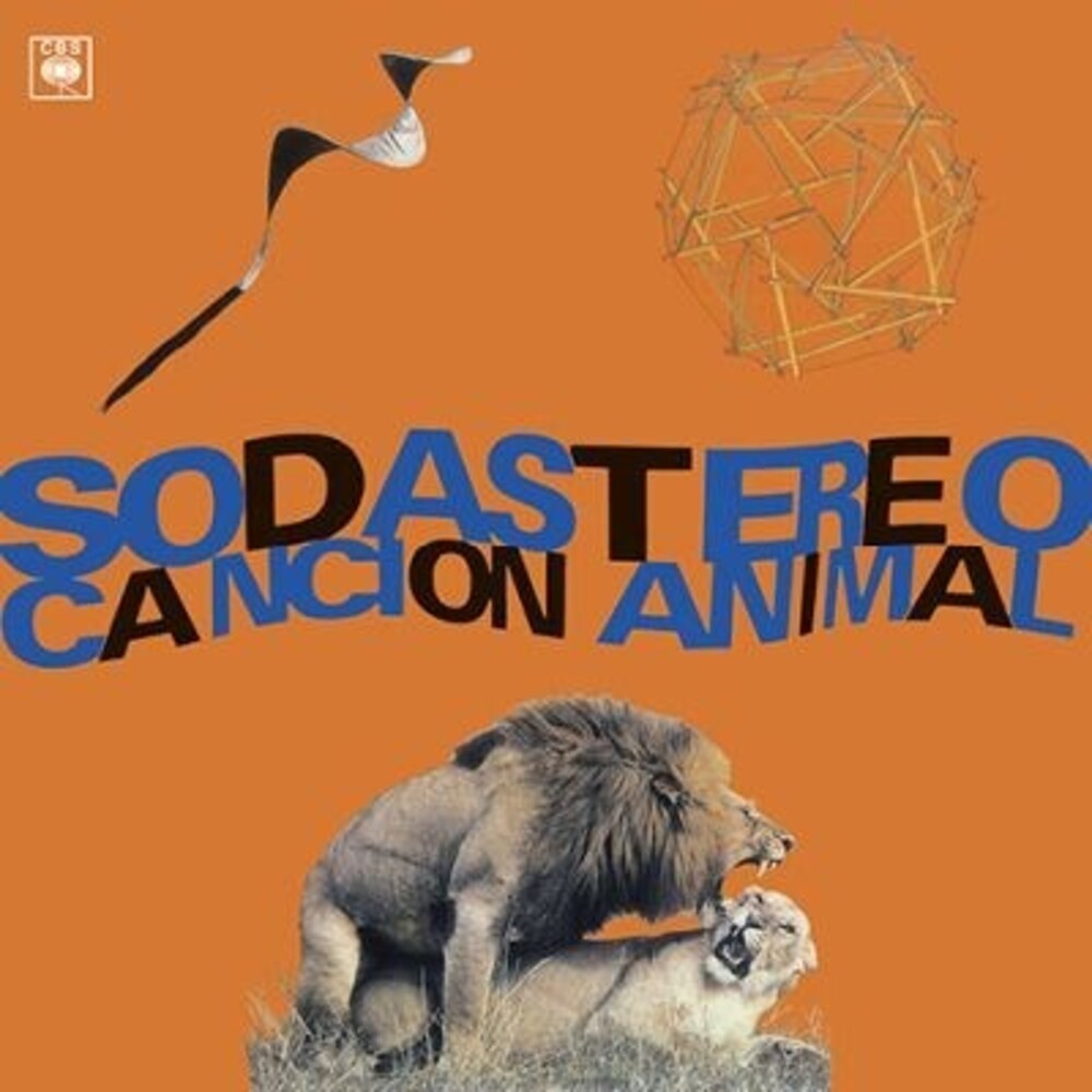 the album cover for Soda Stereo - Cancion Animal [Clear Vinyl]