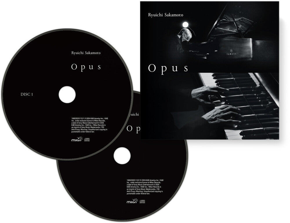 the album cover for Ryuichi Sakamoto - Opus [Digipak with Booklet]