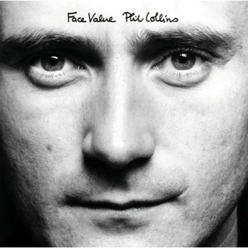 the album cover for Phil Collins - Face Value (Uk)
