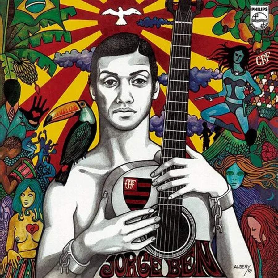 the album cover for Jorge Ben - Jorge Ben (Uk)