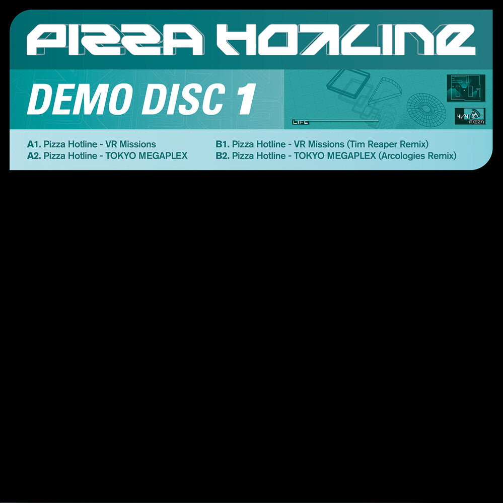 the album cover for Pizza Hotline - Demo Disc 1