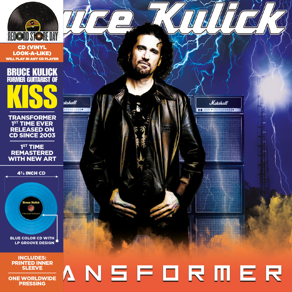 the album cover for Bruce Kulick - Transformer (Limited Edition) [RSD 2026]