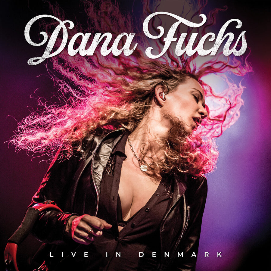 the album cover for Dana Fuchs - Dana Fuchs Live In Denmark
