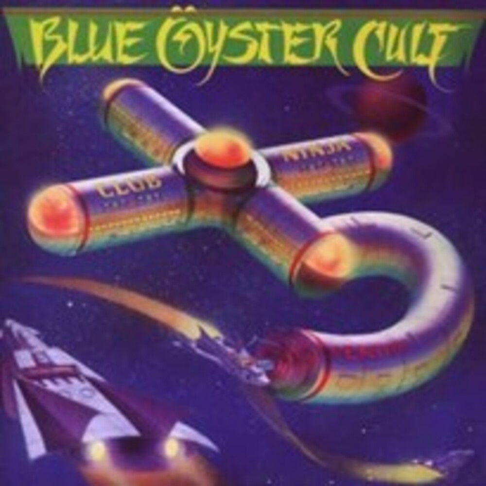 the album cover for Blue Oyster Cult - Club Ninja (Uk)